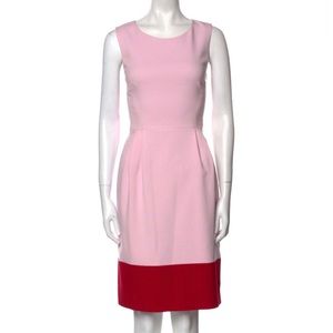 Kate Spade Colorblock Pattern Knee-Length Dress